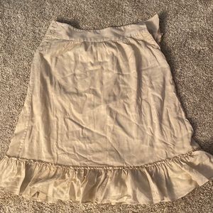 J Crew Linen skirt